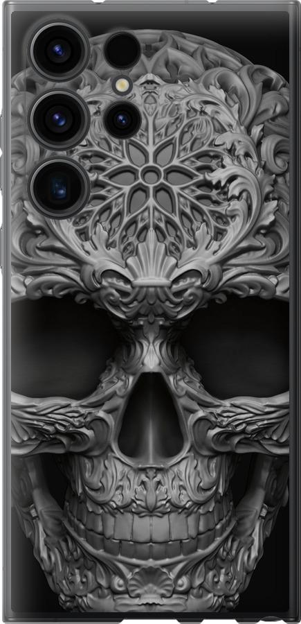 Чехол на Samsung Galaxy S23 Ultra skull-ornament