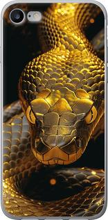 Чехол на iPhone 7 Golden snake
