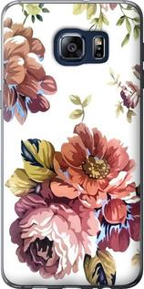 Чехол на Samsung Galaxy S6 Edge Plus G928 Vintage flowers