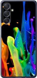 Чехол на Samsung Galaxy M54 брызги краски