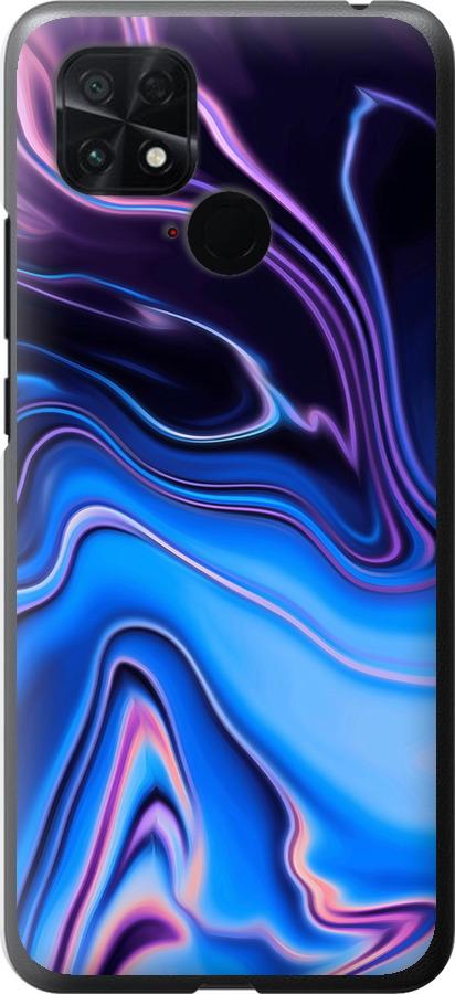 Чехол на Xiaomi Poco C40 Узор воды