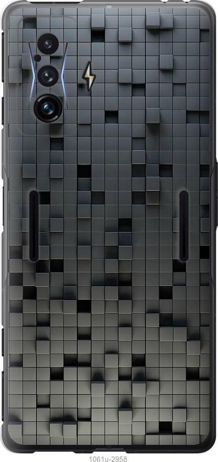Чехол на Xiaomi Poco F4 GT Кубики