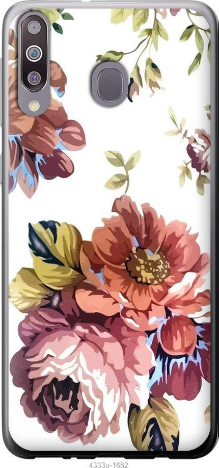 Чехол на Samsung Galaxy M30 Vintage flowers