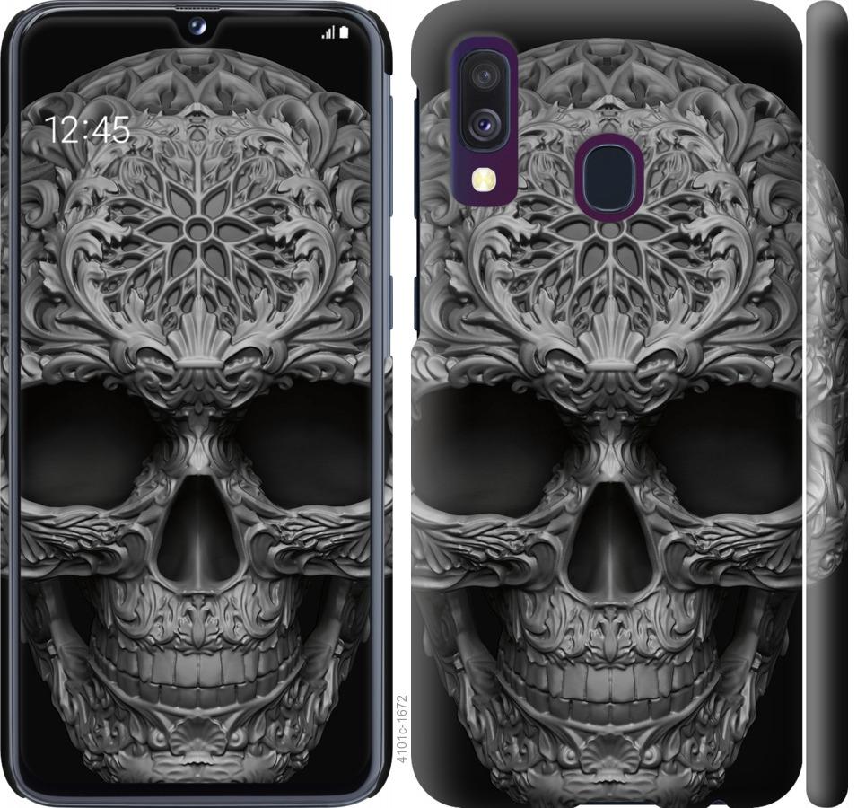 Чехол на Samsung Galaxy M30s 2019 skull-ornament