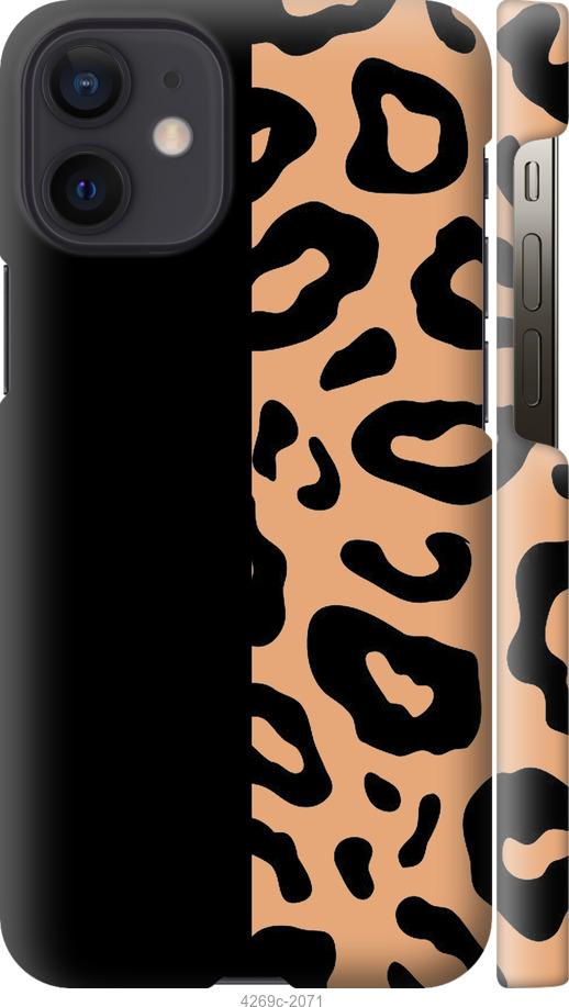 Чехол на iPhone 12 Mini Пятна леопарда