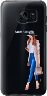 Чехол на Samsung Galaxy S7 Edge G935F Девушка 1