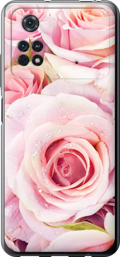 Чехол на Xiaomi Poco M4 Pro Розы