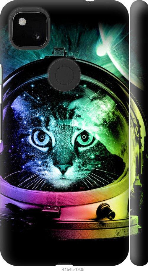 Чехол на Google Pixel 4A Кот-астронавт