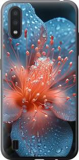 Чехол на Samsung Galaxy A01 A015F Роса на цветке