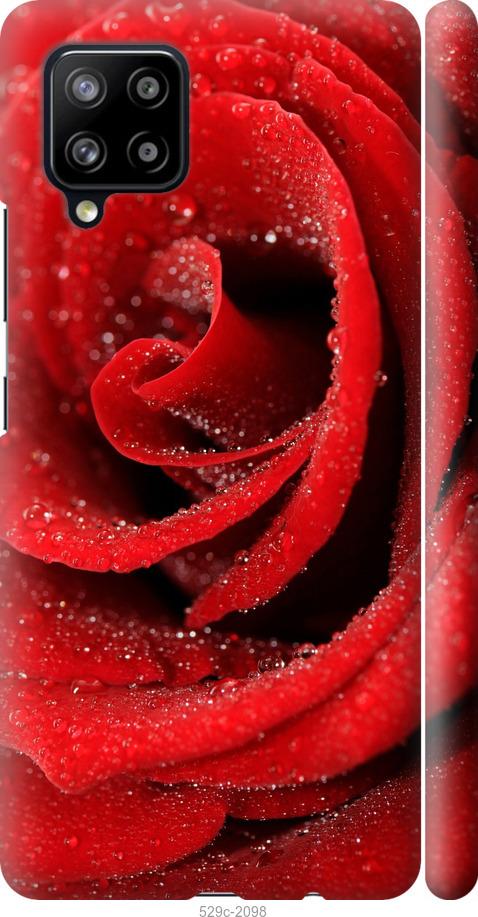 Чехол на Samsung Galaxy A42 A426B Красная роза