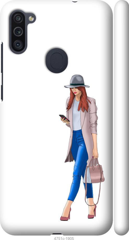 Чехол на Samsung Galaxy M11 M115F Девушка 1