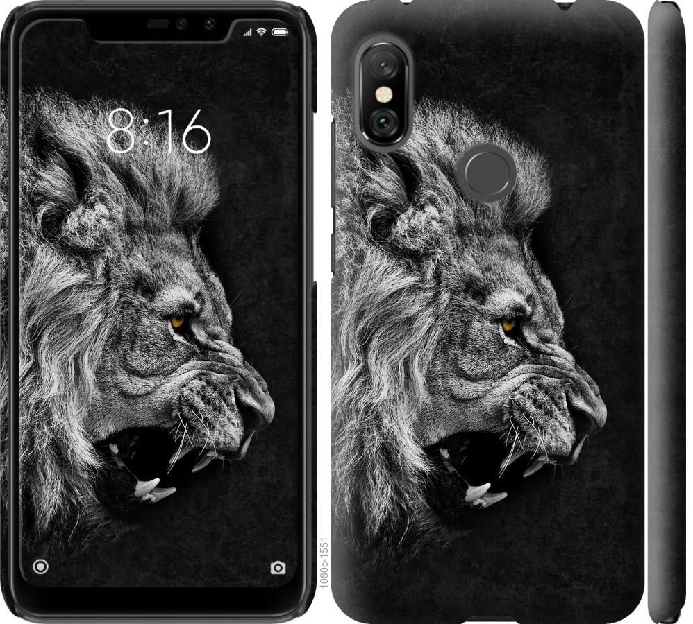 Чехол на Xiaomi Redmi Note 6 Pro Лев