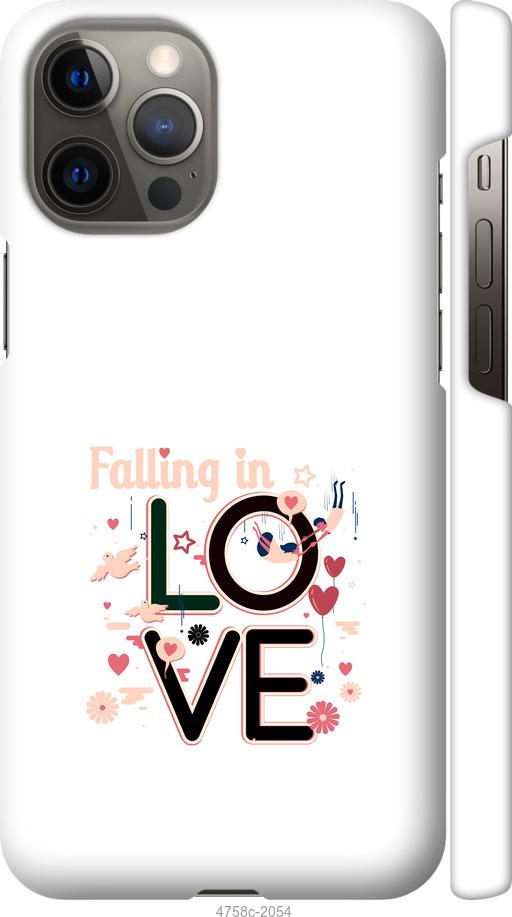 Чехол на iPhone 12 Pro Max falling in love