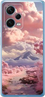 Чехол на Xiaomi Redmi Note 12 Pro+ 5G Розовые облака