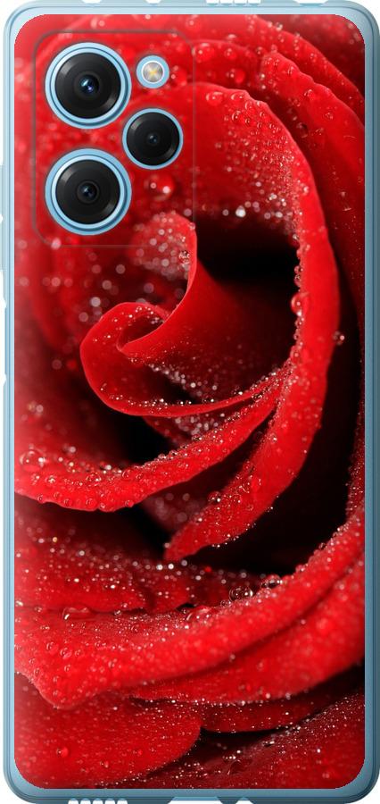 Чехол на Xiaomi Poco X5 Pro 5G Красная роза