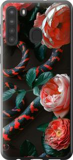 Чехол на Samsung Galaxy A21 Floran Snake