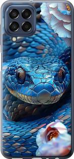 Чехол на Samsung Galaxy M33 M336B Blue Snake