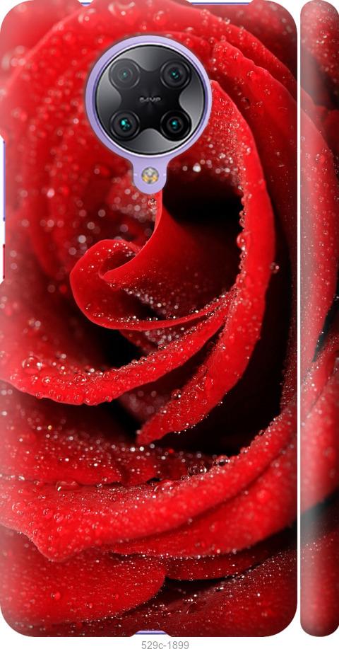 Чехол на Xiaomi Redmi K30 Pro Красная роза