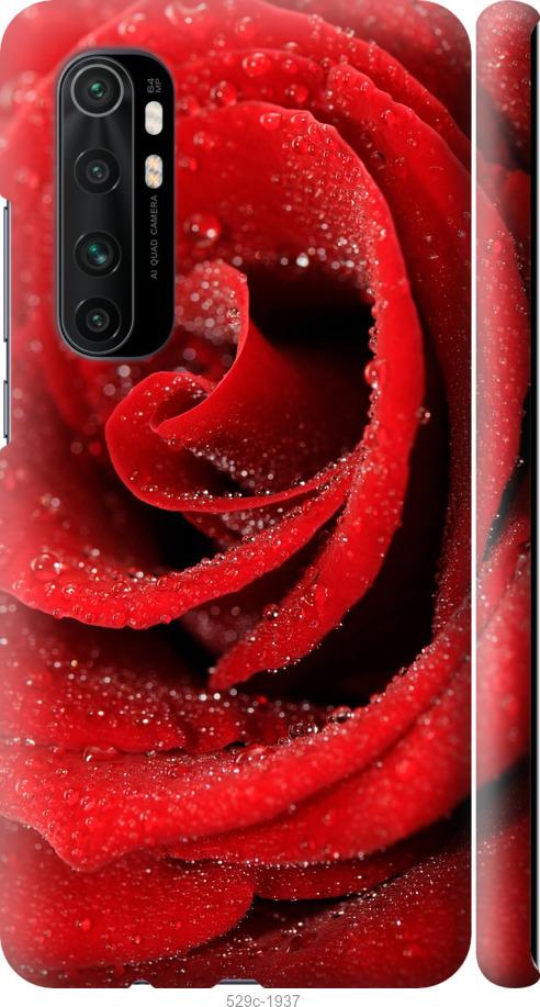 Чехол на Xiaomi Mi Note 10 Lite Красная роза