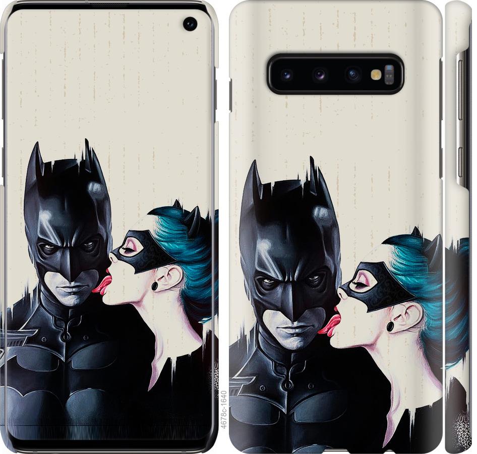 Чехол на Samsung Galaxy S10 Бэтмен
