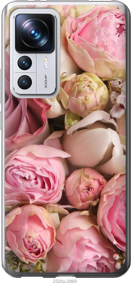 Чехол на Xiaomi 12T Pro Розы v2