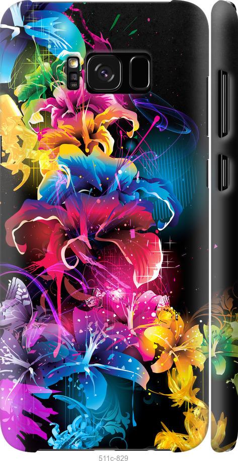 Чехол на Samsung Galaxy S8 Абстрактные цветы