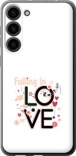 Чехол на Samsung Galaxy S23 Plus falling in love