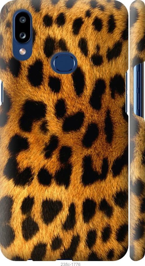 Чехол на Samsung Galaxy A10s A107F Шкура леопарда