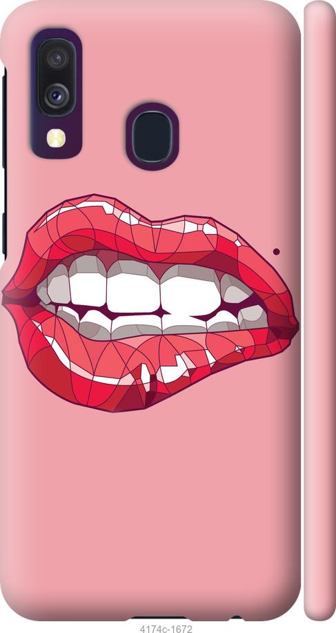 Чехол на Samsung Galaxy A40 2019 A405F Sexy lips