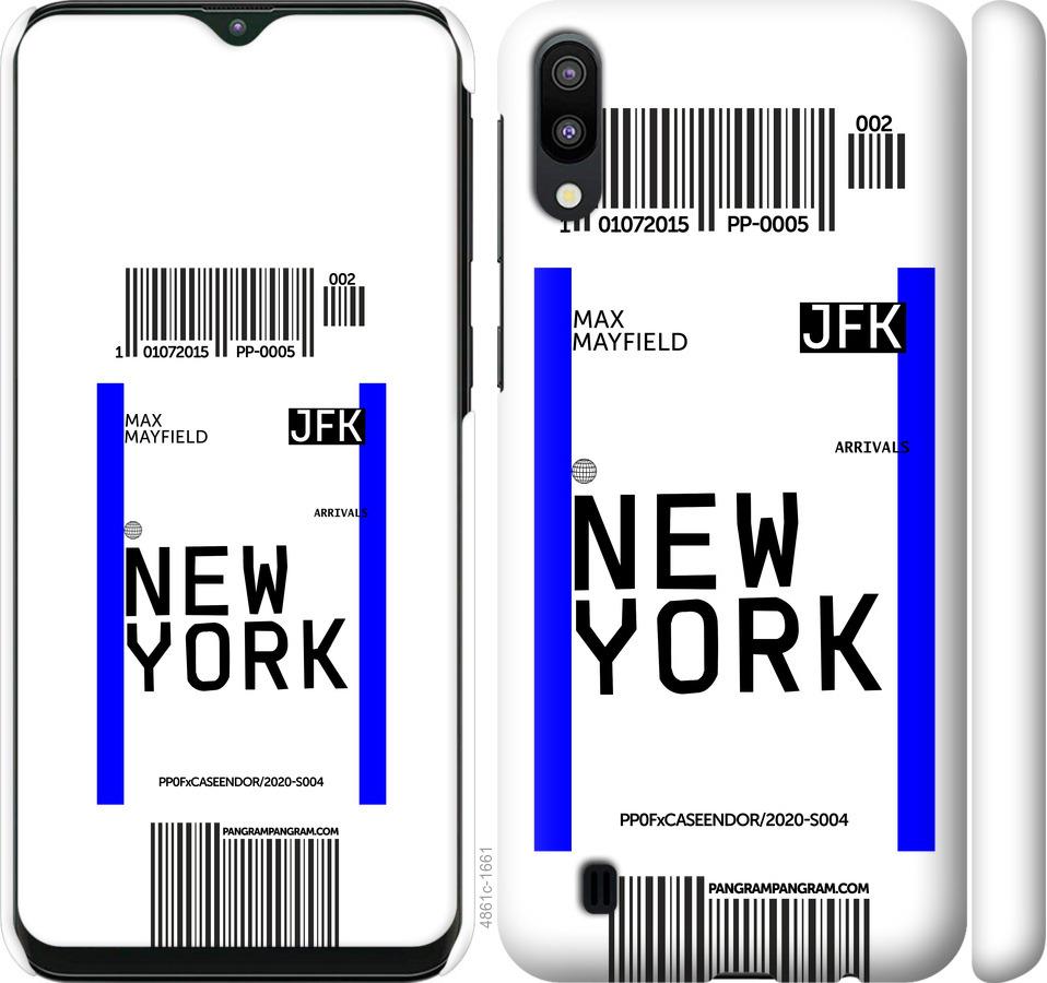 Чехол на Samsung Galaxy M10 New York