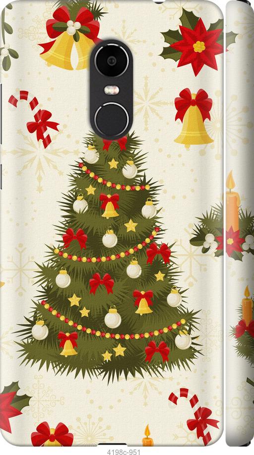 Чехол на Xiaomi Redmi Note 4X Новогодняя елка