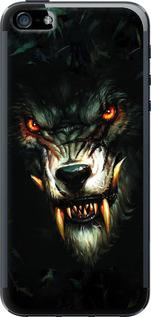 Чехол на iPhone SE Дьявольский волк