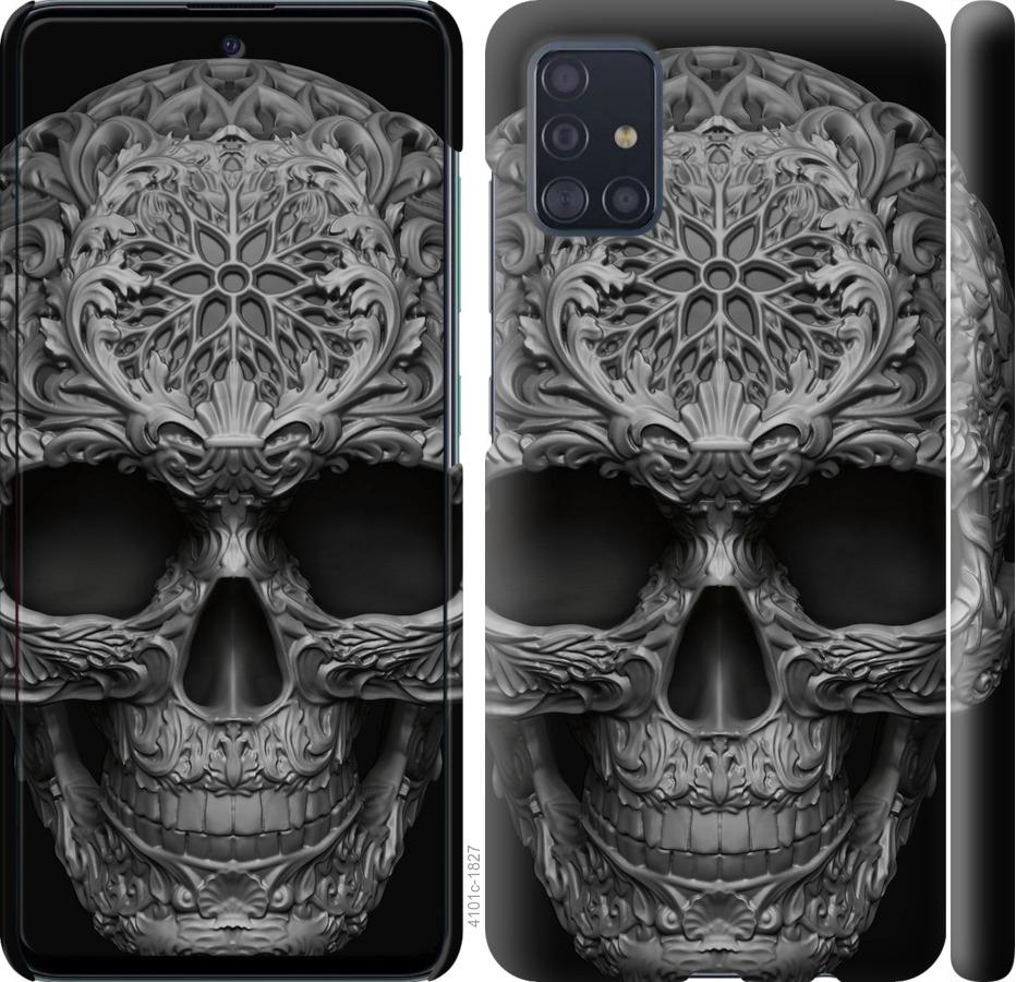 Чехол на Samsung Galaxy S20 Plus skull-ornament