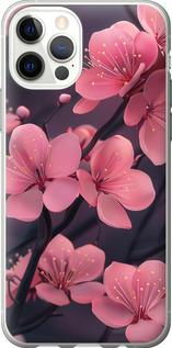 Чехол на iPhone 12 Пурпурная сакура