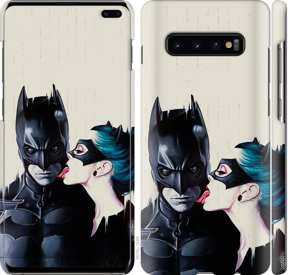 Чехол на Samsung Galaxy S10 Plus Бэтмен