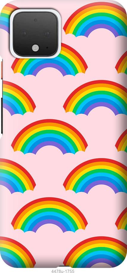 Чехол на Google Pixel 4 Rainbows