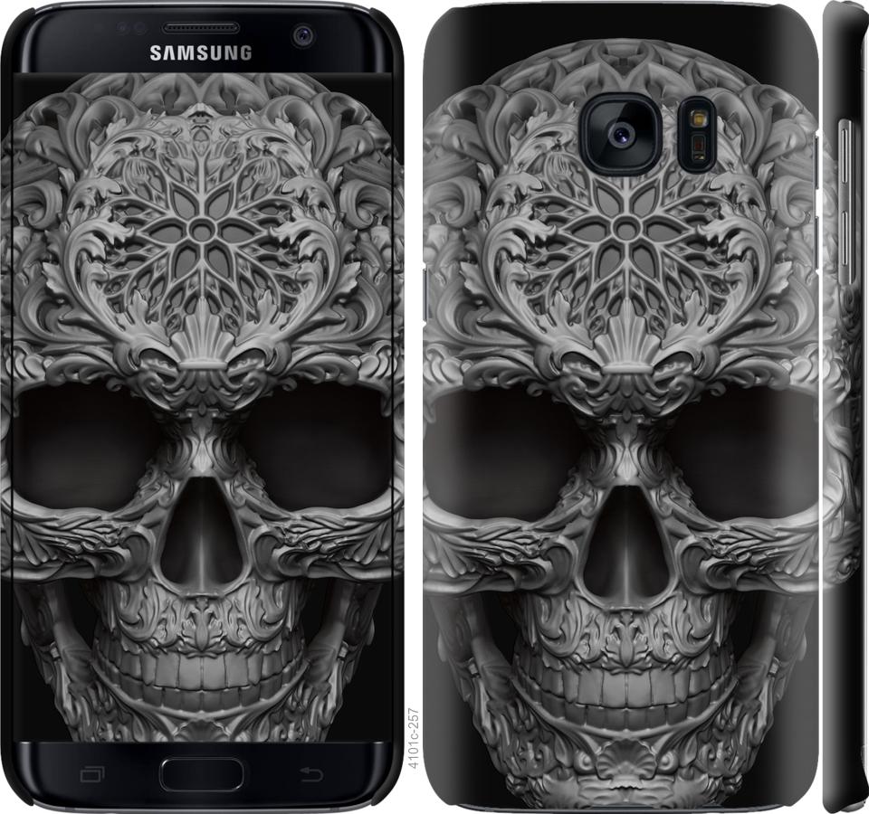 Чехол на Samsung Galaxy S7 Edge G935F skull-ornament