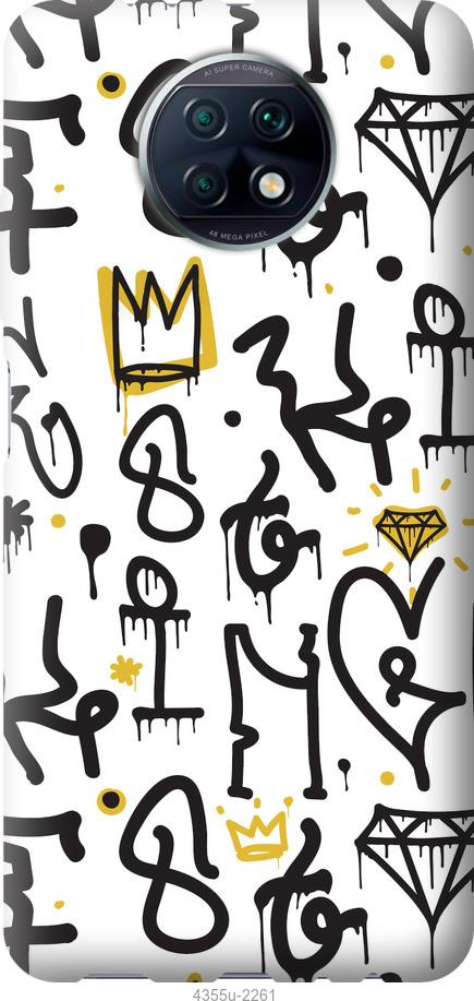 Чехол на Xiaomi Redmi Note 9T Graffiti art