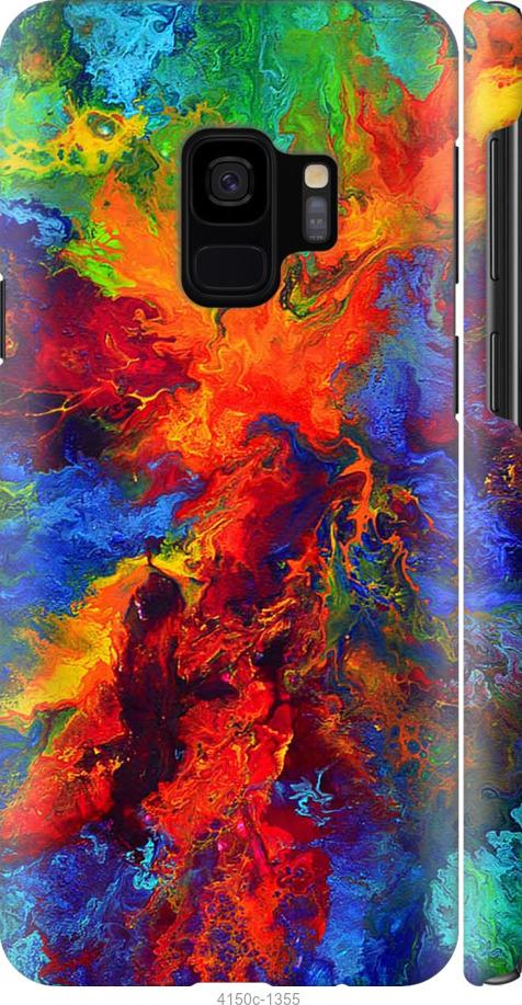 Чехол на Samsung Galaxy S9 Акварель на холсте