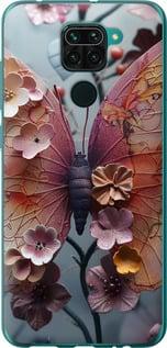 Чехол на Xiaomi Redmi Note 9 Fairy Butterfly