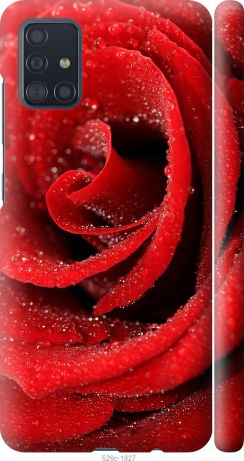 Чехол на Samsung Galaxy A51 2020 A515F Красная роза
