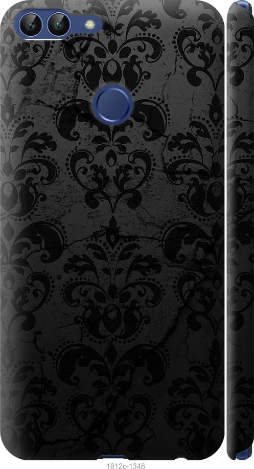 Чехол на Huawei P Smart узор черный
