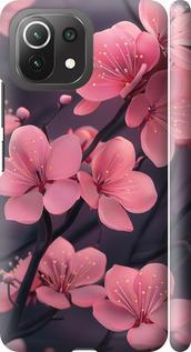 Чехол на Xiaomi Mi 11 Lite Пурпурная сакура