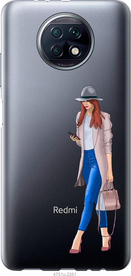 Чехол на Xiaomi Redmi Note 9T Девушка 1