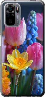 Чехол на Xiaomi Redmi Note 10 Весенние цветы