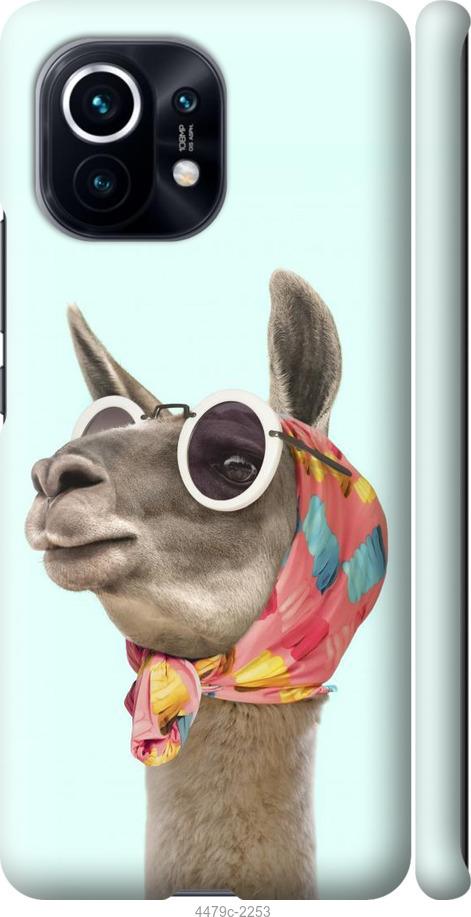 Чехол на Xiaomi Mi 11 Модная лама