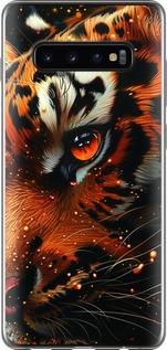 Чехол на Samsung Galaxy S10 Plus Tiger