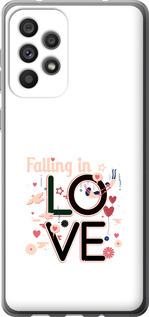 Чехол на Samsung Galaxy A73 A736B falling in love