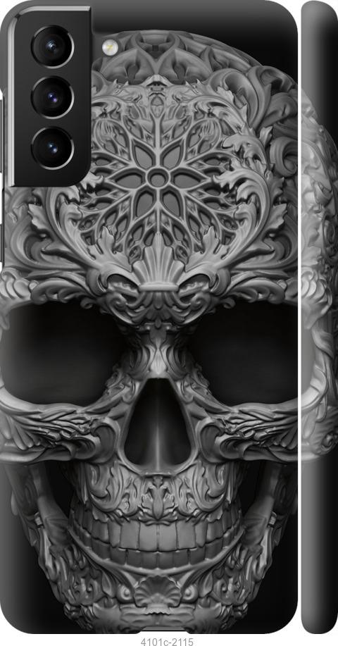 Чехол на Samsung Galaxy S21 Plus skull-ornament