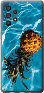 Чехол на Samsung Galaxy A73 A736B Ананас на воде